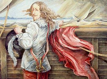 Lindsay Brydon captures the King's incredulity when the ferry sinks. Lindsay Brydon captures the King's incredulity when the ferry sinks.