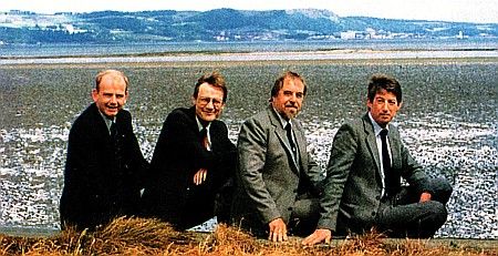 - the first project team. Left to right - Alex Kilgour, Howard Murray, Bob Brydon, Martin Rhydderch - the first project team. Left to right - Alex Kilgour, Howard Murray, Bob Brydon, Martin Rhydderch