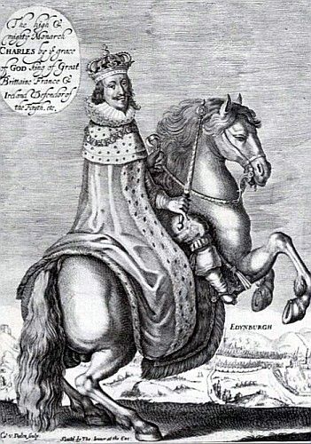 Charles I entering Edinburgh Charles I entering Edinburgh